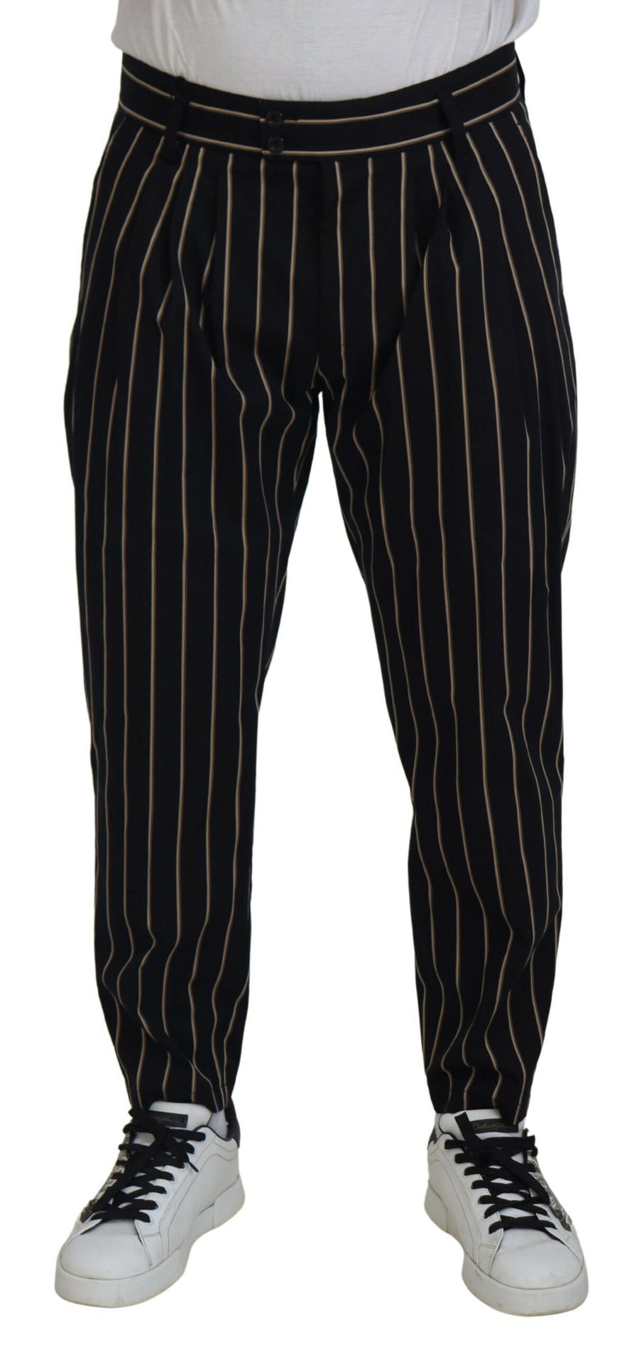 Dolce & Gabbana 73% Cotton chino in black
