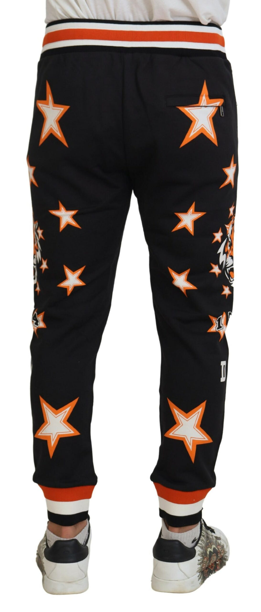 Dolce & Gabbana 100% Cotton joggers in black
