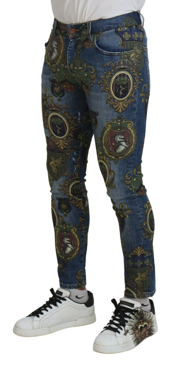 Dolce & Gabbana 98% Cotton jeans in blue