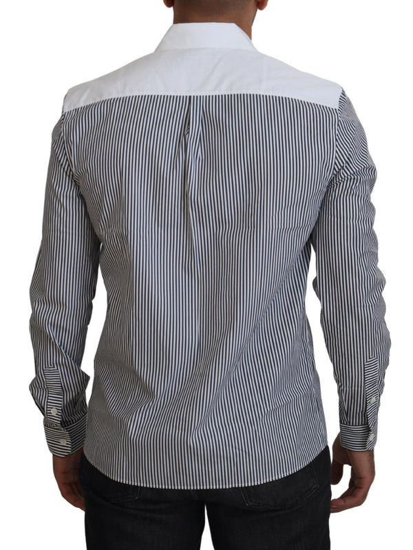 Dolce & Gabbana 80% Cotton shirt in gray