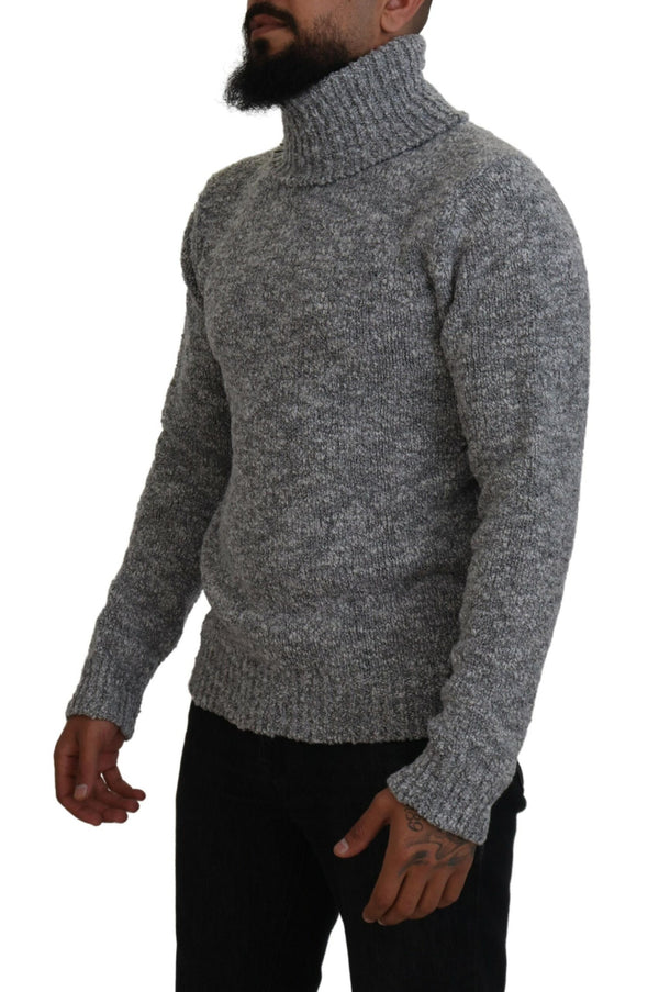 Dolce & Gabbana 93% Wool sweater in gray