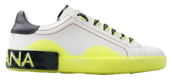 Dolce & Gabbana 100% Leather sneakers in white