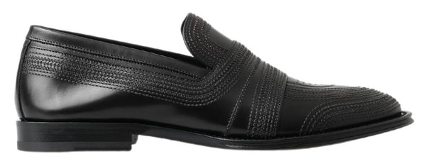 Dolce & Gabbana 100% Leather loafer in black