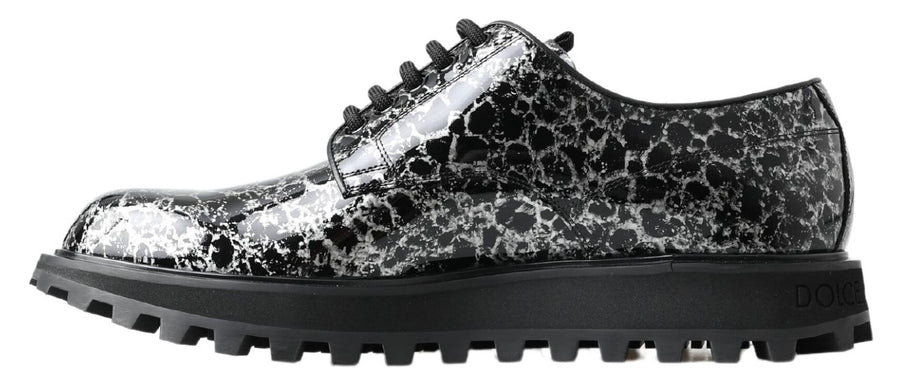 Dolce & Gabbana 100% Leather derby shoe in black