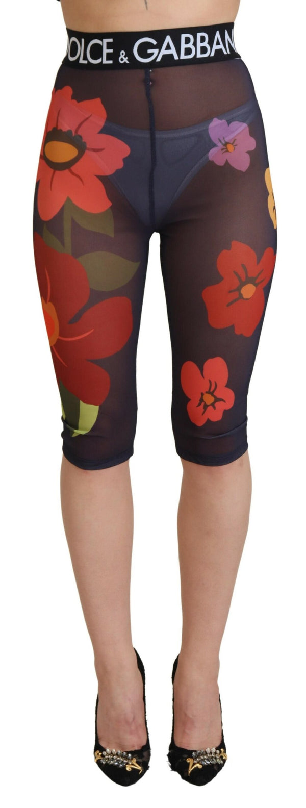 Dolce & Gabbana 31% Elastane leggings in black