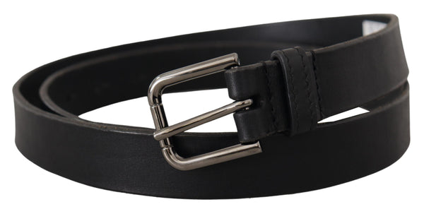Dolce & Gabbana Leather belt in black