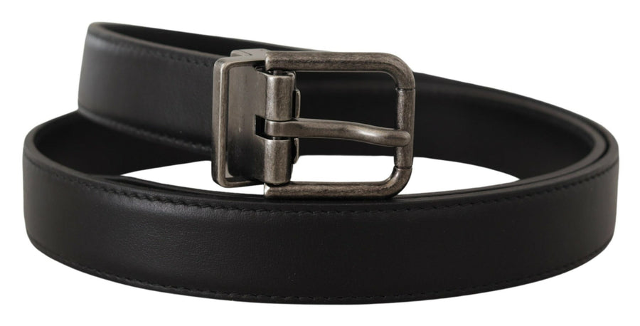 Dolce & Gabbana Leather belt in black
