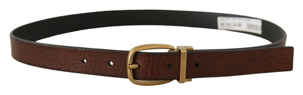Dolce & Gabbana Leather belt in brown