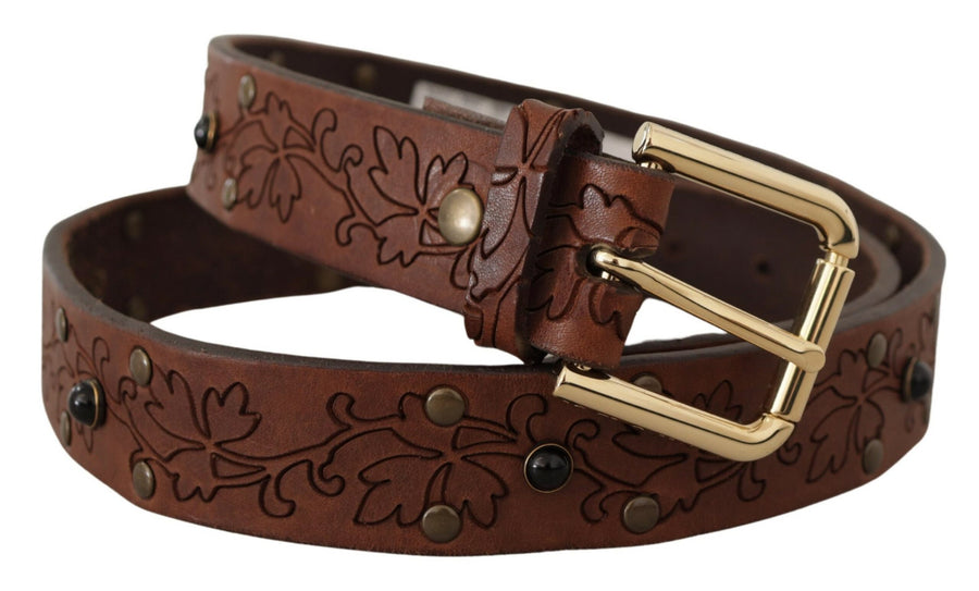 Dolce & Gabbana Leather belt in brown