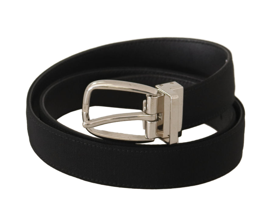 Dolce & Gabbana Leather belt in black