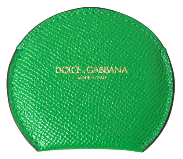 Dolce & Gabbana 100% Calfskin Leather coin purse in green