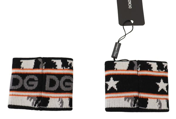 Dolce & Gabbana 65% Wool wristband in black