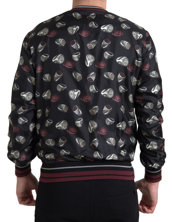 Dolce & Gabbana 100% Silk sweater in black