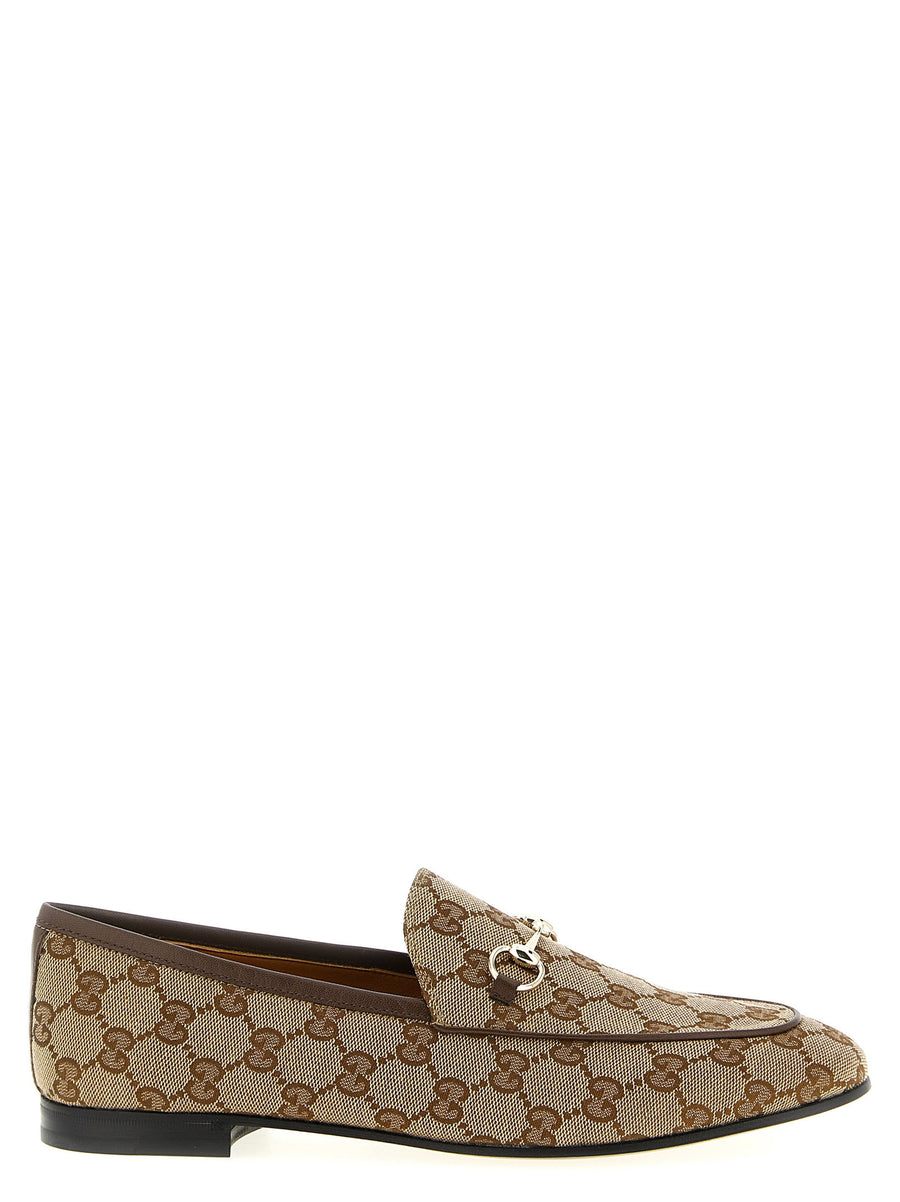 Gucci Jordaan Loafer — Beige
