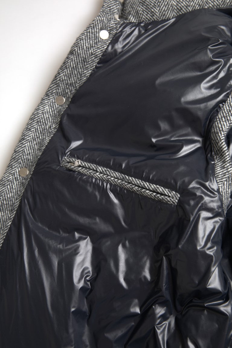 Dolce & Gabbana 90% Virgin Wool vest in gray