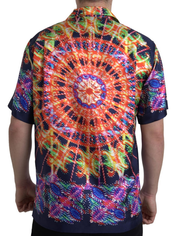 Dolce & Gabbana 100% Silk shirt in multicolor