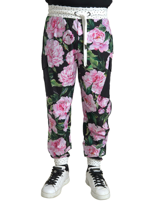Dolce & Gabbana 100% Cotton joggers in black
