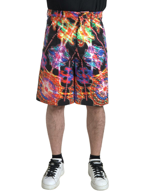 Dolce & Gabbana 95% Cotton 5% Elastane bermudas in multicolor