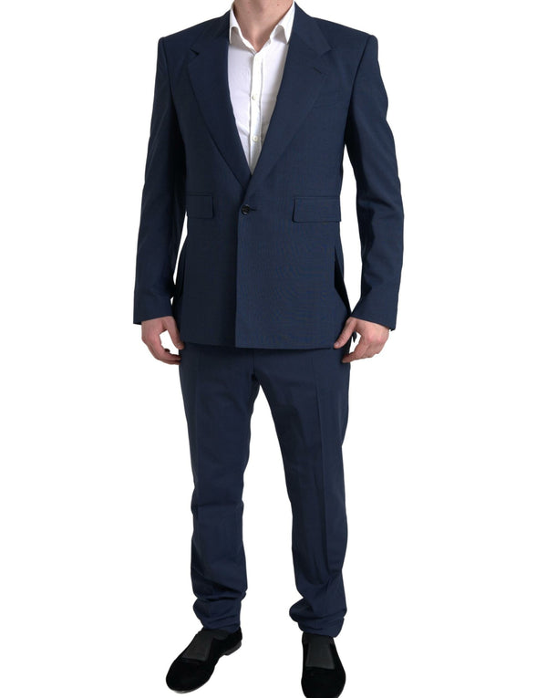 Dolce & Gabbana 54% Polyester pant suit in navy