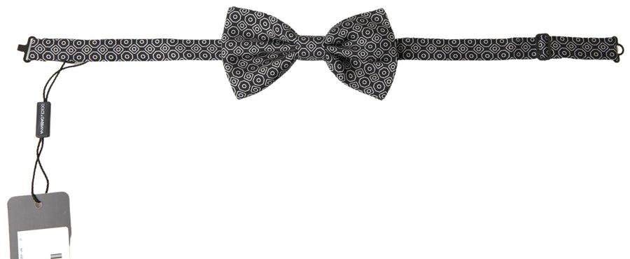 Dolce & Gabbana 100% Silk bow tie in black