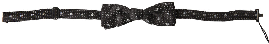 Dolce & Gabbana 100% Silk bow tie in black