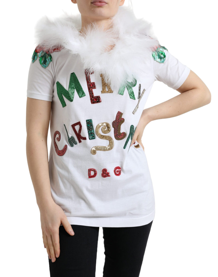 Dolce & Gabbana 100% Cotton t-shirt in white