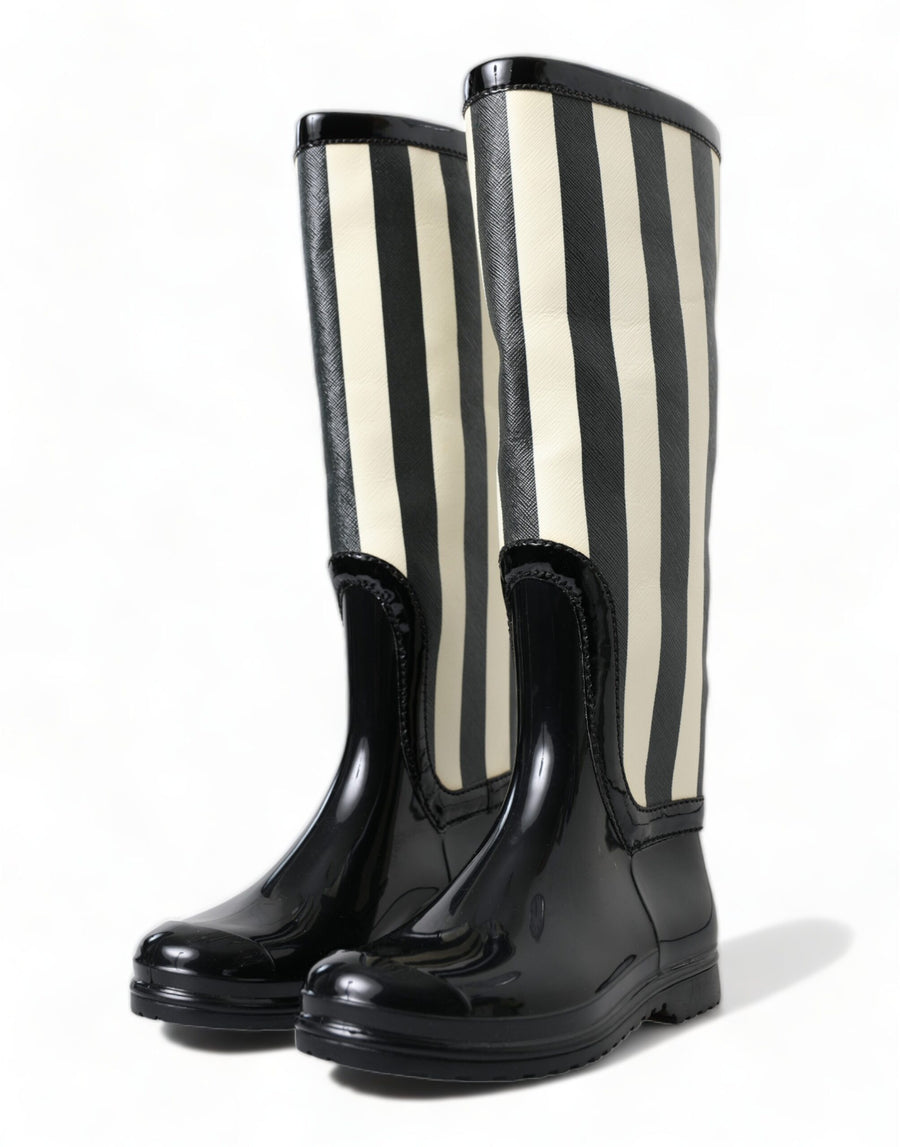 Dolce & Gabbana Rubber boots in black