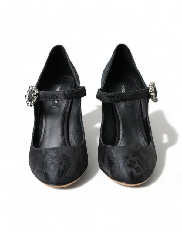 Dolce & Gabbana 47% Polyester mary jane heel in black