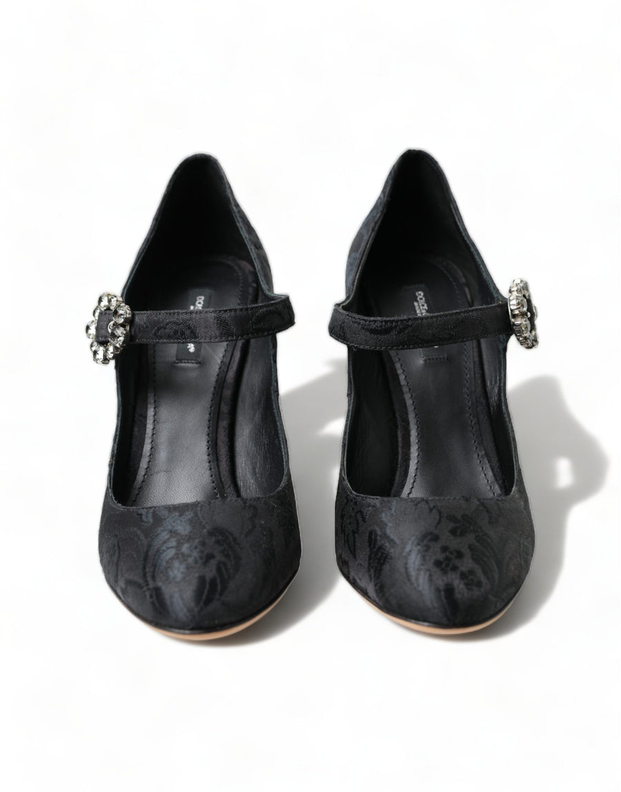 Dolce & Gabbana 47% Polyester mary jane heel in black