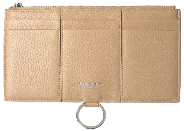 Dolce & Gabbana 100% Leather wallet in beige
