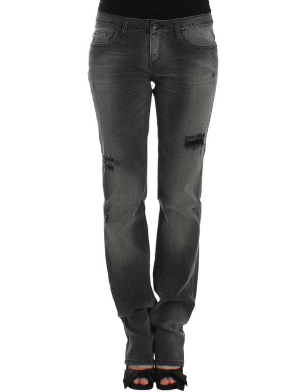 Costume National 98% cotton jeans in gray