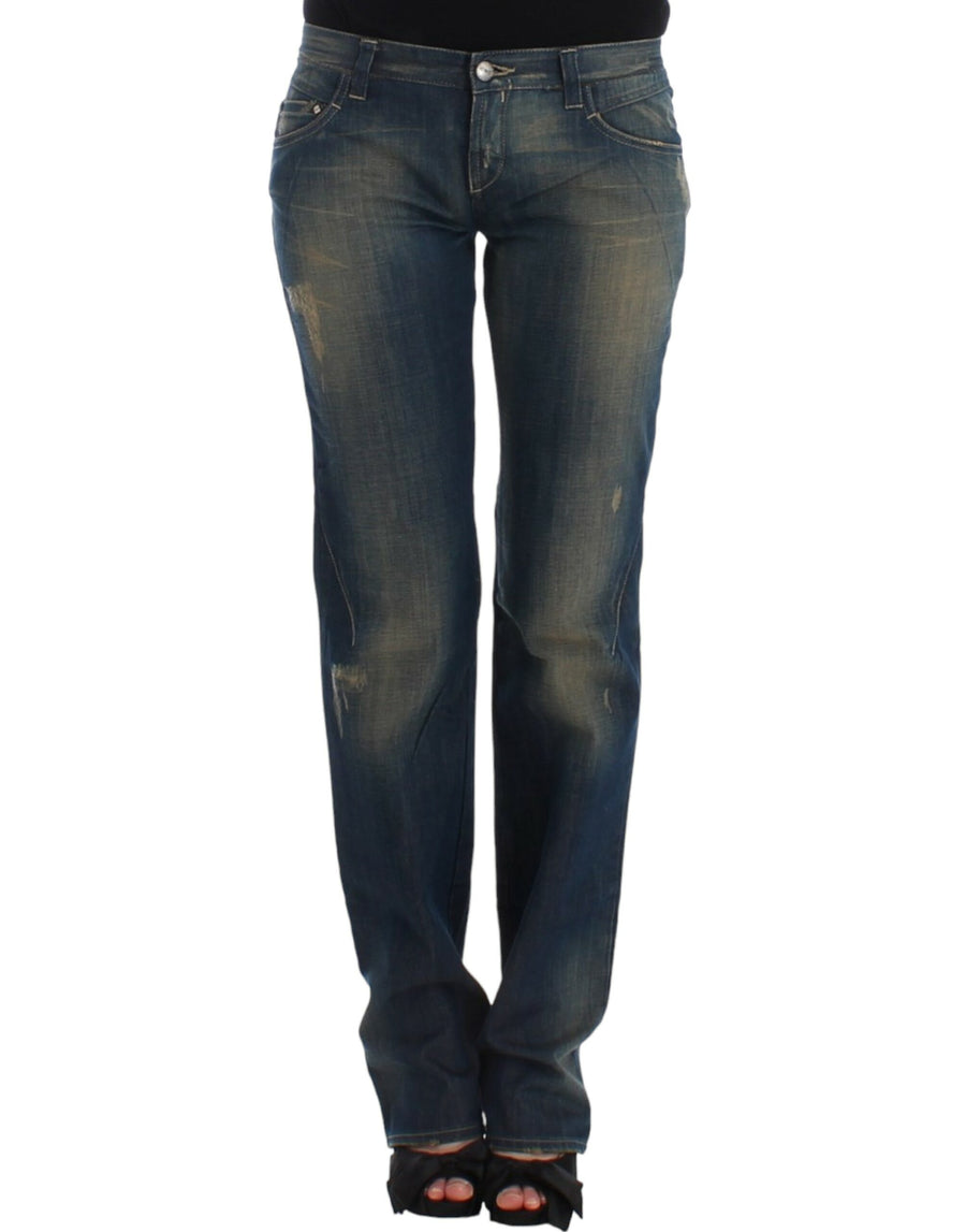 Costume National 100% cotton jeans in blue