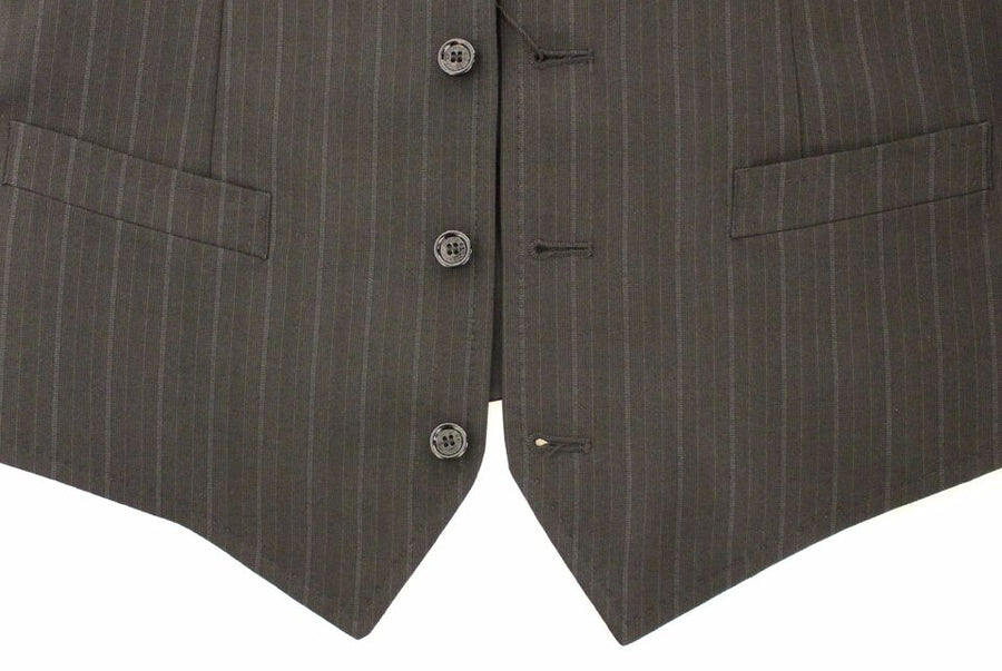 Dolce & Gabbana 97% Wool vest in black