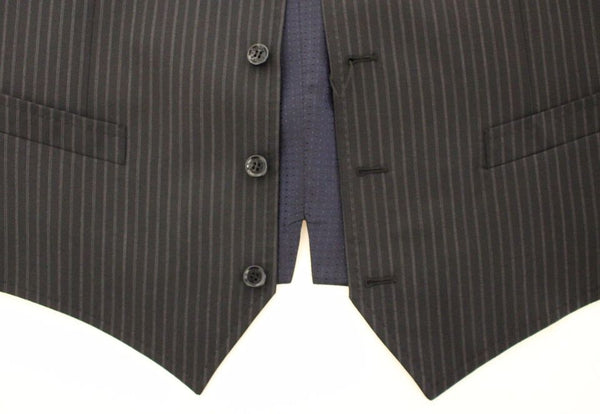 Dolce & Gabbana 97% Wool vest in gray