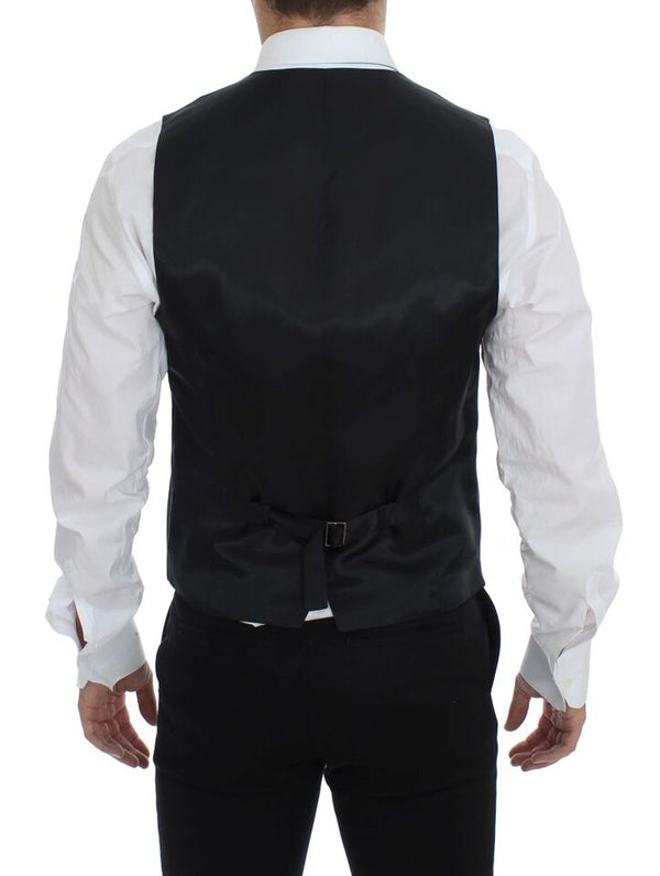 Dolce & Gabbana 100% Wool vest in black