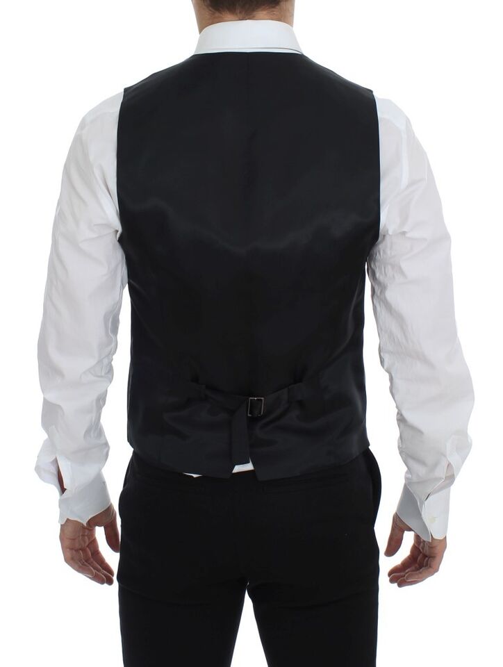 Dolce & Gabbana 100% Wool vest in black