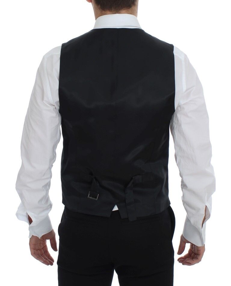 Dolce & Gabbana 100% Wool vest in gray