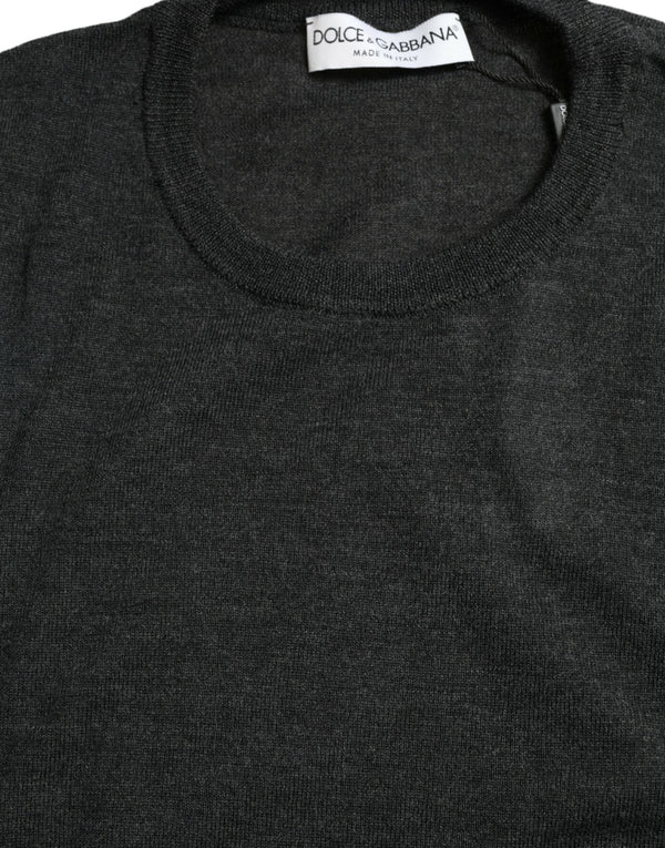Dolce & Gabbana 100% Wool sweater in gray
