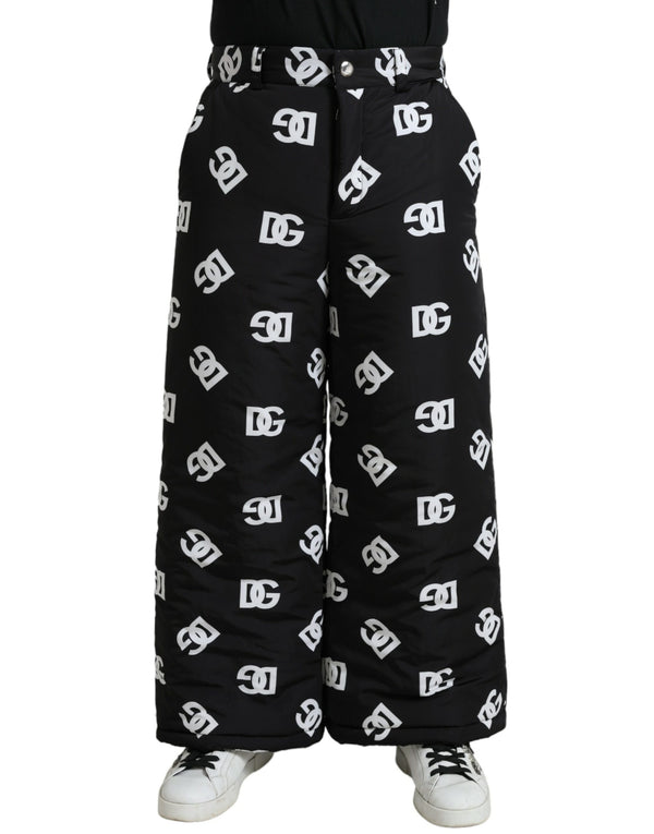 Dolce & Gabbana 100% Nylon trousers in black