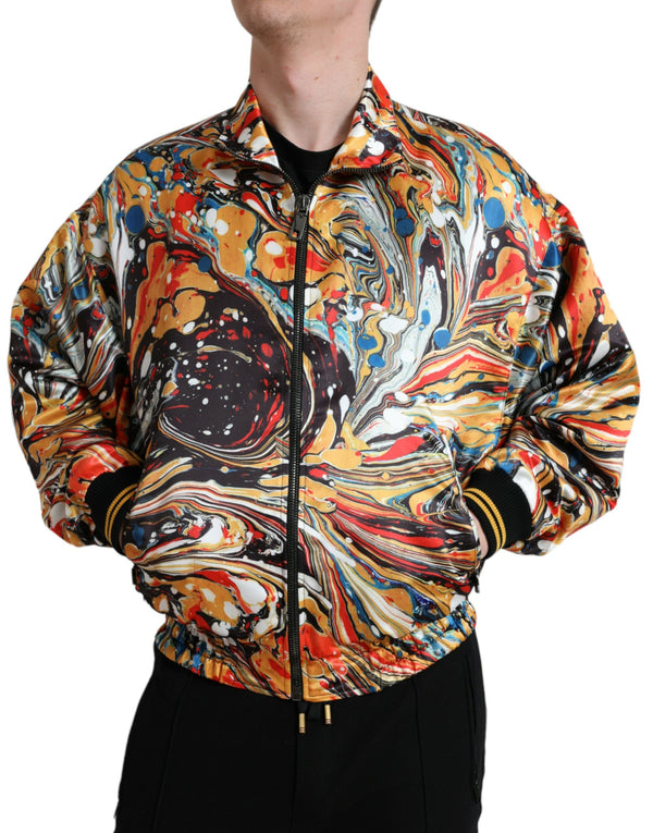 Dolce & Gabbana 100% Polyester jacket in multicolor