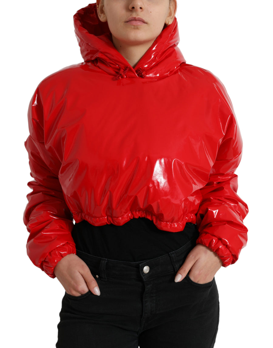 Dolce & Gabbana 80% Polyester jacket in red