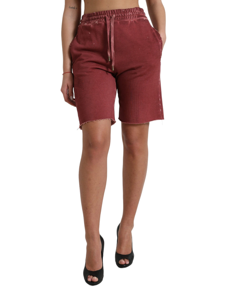 Dolce & Gabbana 100% Cotton shorts in red