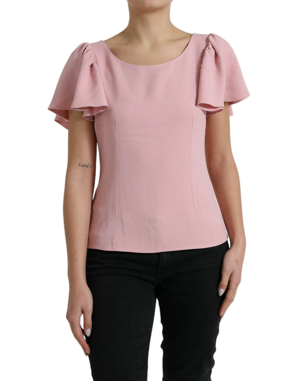 Dolce & Gabbana 51% Viscose blouse in pink