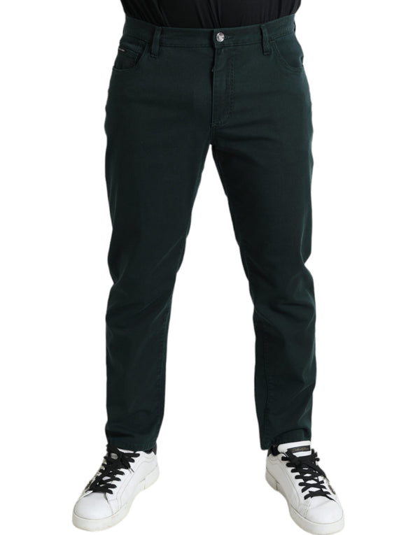 Dolce & Gabbana 99% Cotton 1% Elastane jeans in green