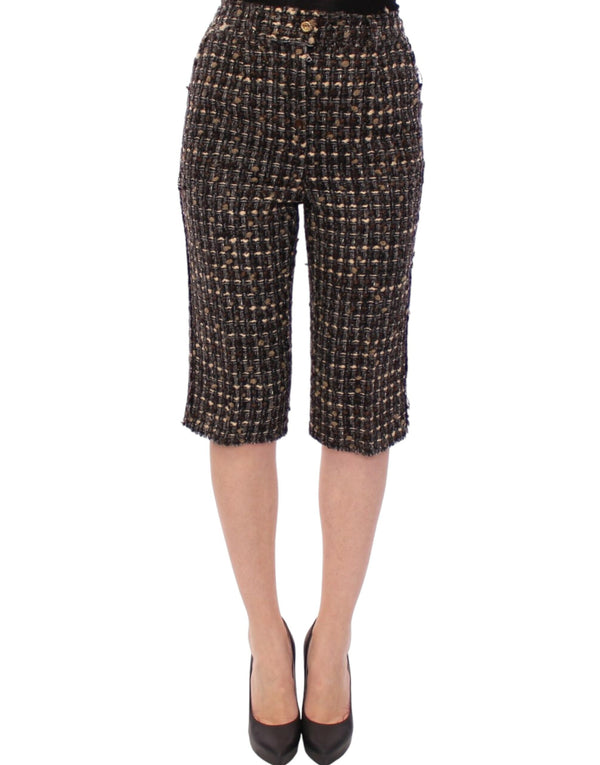 Dolce & Gabbana 41% Wool bermuda shorts in brown
