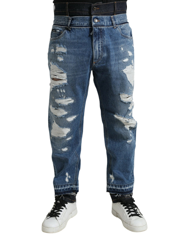 Dolce & Gabbana 99% Cotton jeans in blue