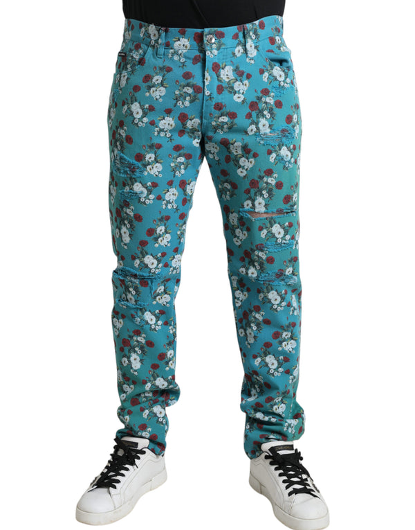 Dolce & Gabbana 100% Cotton jeans in blue