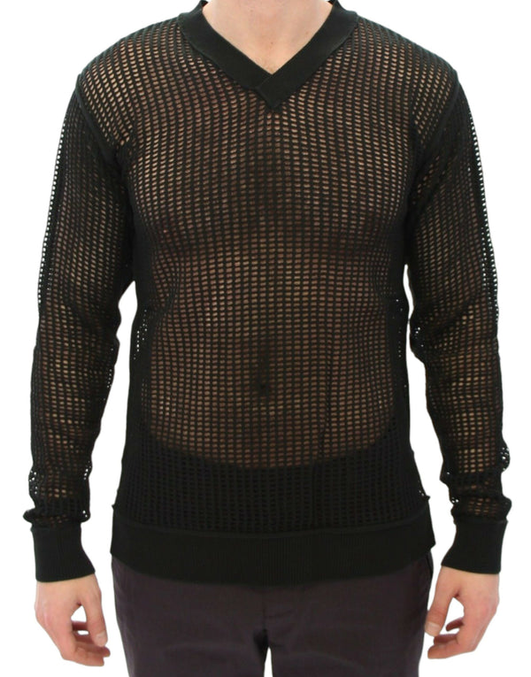 Dolce & Gabbana 100% Cotton sweater in black