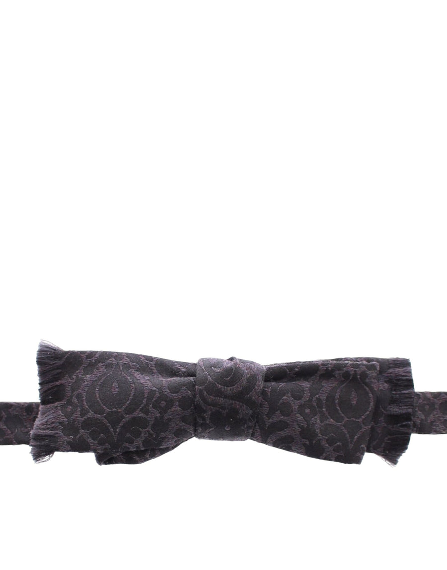 Dolce & Gabbana 60% Silk bow tie in black