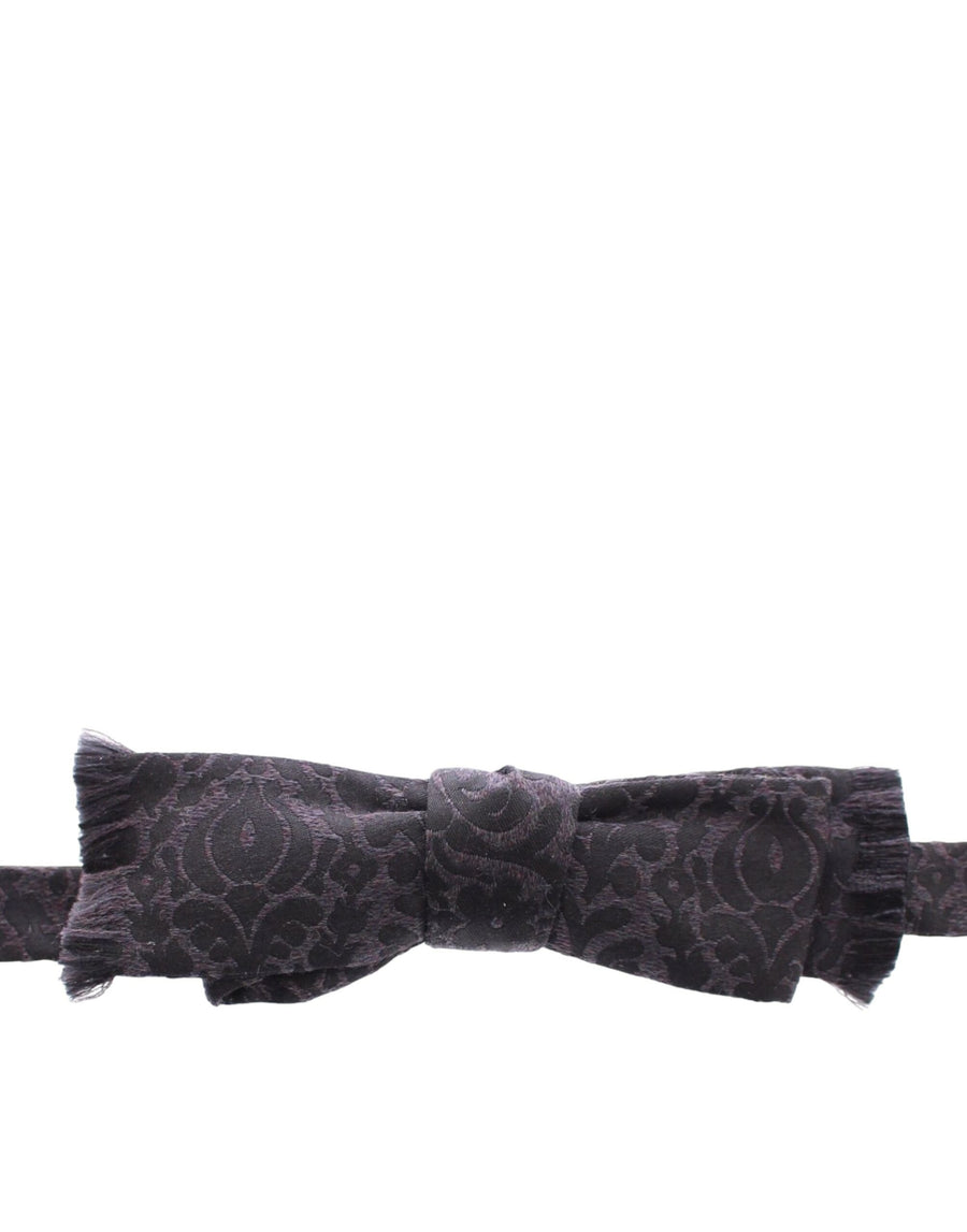 Dolce & Gabbana 60% Silk bow tie in black